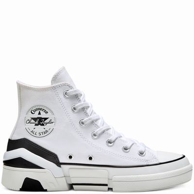 Converse Twisted CPX70 - Naisten Matalavartiset Tennarit - Valkoinen/Mustat